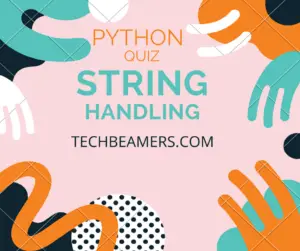 Python string handling questions