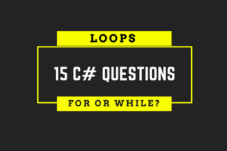 C# Questions - For, While Loops and If Else Statements.