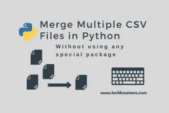 Merge Multiple CSV Files in Python
