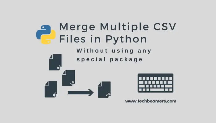 Merge Multiple CSV Files in Python