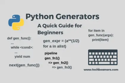 Python Generator Function, Expression with Examples