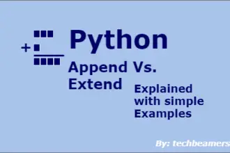Python difference between append and extend
