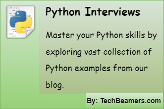 python interview archive list